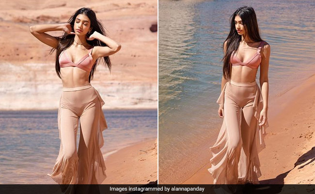 Alanna Panday Is A Summer Delight In Another Stunning Beachwear