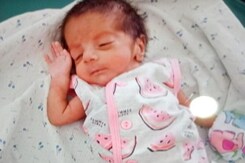 Hyderabad's Youngest COVID Patient Defeats Coronavirus Successfully Hyderabad's Youngest COVID Patient Defeats Coronavirus Successfully