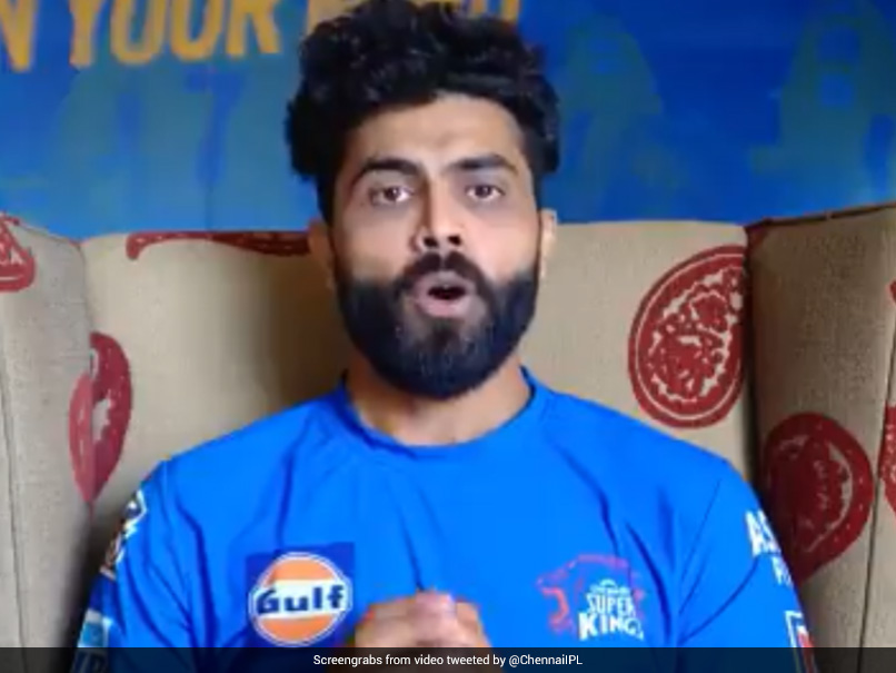 Watch: Ravindra Jadeja Urges Fans To "Come Together" To Battle COVID-19 Pandemic