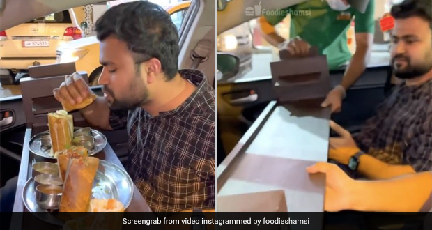 Harsh Goenka Shares Video Of Drive-And-Dine Restaurant, Twitter Approves