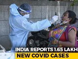 Video : 1.65 Lakh New Covid Cases In India, Positivity Rate Below 10% For 6th Day