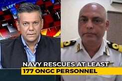 "Conditions At Sea Continue To Be Challenging": Navy Officer On Barge Rescue "Conditions At Sea Continue To Be Challenging": Navy Officer On Barge Rescue