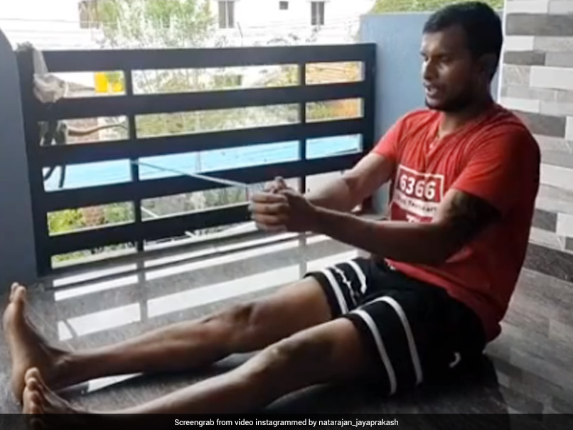 "I Wake Up Each Day Stronger": T Natarajan Recovering From Knee Surgery