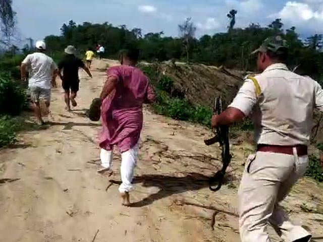 Video: Bullets Whiz Past Assam MLA, Others Amid Gunfire In State Border