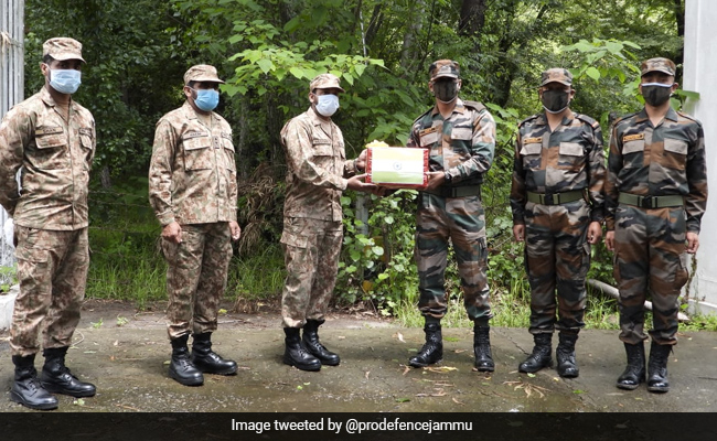 Armies Of India, Pakistan Exchange Sweets At Line Of Control On Occasion Of Eid