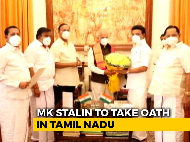 MK Stalin Along With 33 Ministers To Take Oath In Tamil Nadu Today