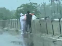 Shocking Video Shows Covid Patient's Body Being Thrown In River In UP