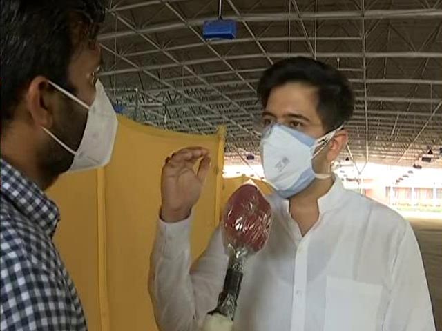 "We're Just Getting Just 44 Per Cent Of Required Oxygen": AAP's Raghav Chadha