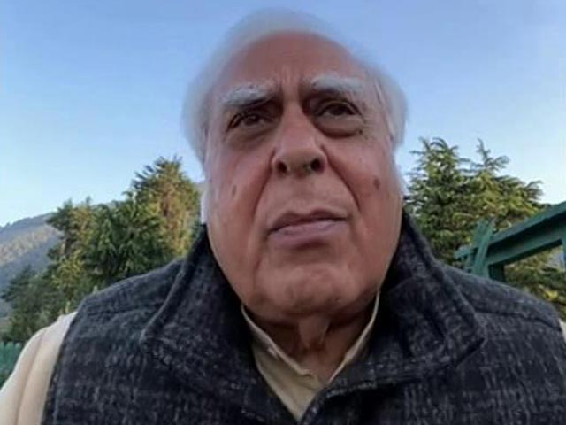 "When Governments Don't Do Their Job, Courts Have To Step In": Kapil Sibal To NDTV