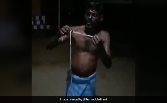 Tamil Nadu Man Arrested For Eating A Snake, Fined Rs 7,000