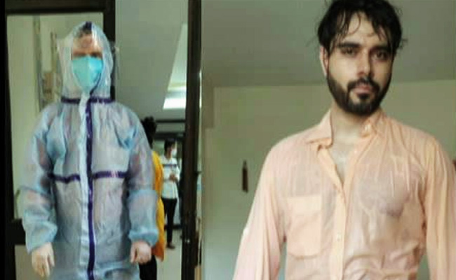 His Photo, Sweat-Drenched After Hours In PPE Suit, Grabbed India's Heart