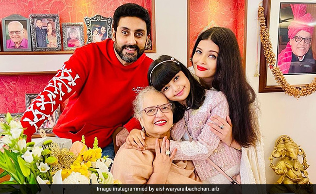 Aishwarya Rai Bachchan Celebrates Mom's 70th Birthday With Four Delish Cakes