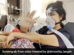 नहीं मिला ICU बेड, मुंह पर लगा ऑक्सीजन मास्क, 10 दिन से इमरजेंसी वॉर्ड में कोरोना से ऐसे लड़ रही है लड़की - देखें Video