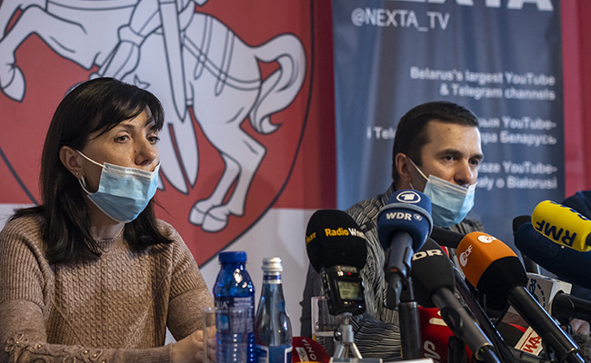 "Help Us Free...": Parents Of Belarus Critic Arrested From Diverted Plane