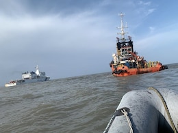 4 Bodies Wash Ashore In Gujarat; Cops Say May Be Victims Of Sunken Barge 4 Bodies Wash Ashore In Gujarat; Cops Say May Be Victims Of Sunken Barge