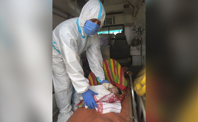In Assam, Covid Positive Woman Delivers Baby Girl In An Ambulance