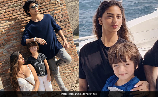 With Siblings Like Suhana Khan And Aryan Khan, AbRam Khan Is Set To Be One Stylish Little Boy