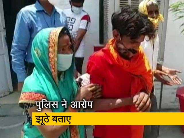 बरेली में युवक का आरोप- मास्क न लगाने पर पुलिस ने पीटा, हाथ-पैर में कीलें ठोकीं