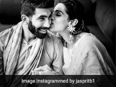 "Steals My Heart Everyday": Bumrah's Birthday Wish For Wife Sanjana