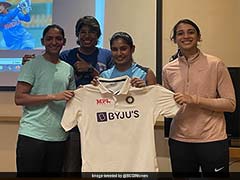 India Women's Team Pose With New Test Kit Ahead Of England Tour. See Pics