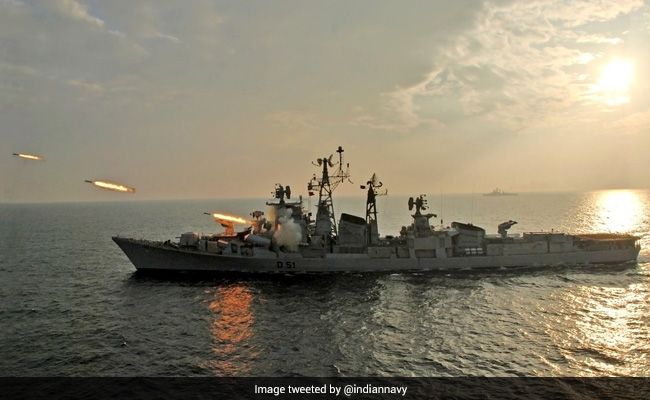 Navy Decommissions INS Rajput After 41 Years Of Service