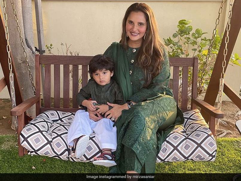 "Twinning And Winning My Laddoo": Sania Mirza Shares Photos With Son Izhaan In Matching Outfits