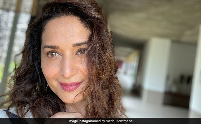 It's A "Good Hair Day" For Madhuri Dixit. See Her Stunning Pic
