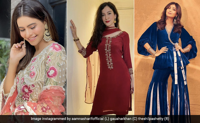 Ramadan Eid Dress 2021: Celebrity Inspired Traditional Fashion From Shilpa Shetty, Mouni Roy And More