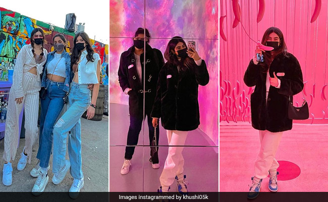 Shanaya, Khushi And Anshula Kapoor Take Over The Big Apple One Chic Outfit At A Time