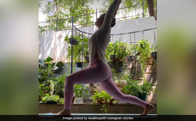Nothing To See Here, Just A Glimpse Of Lara Dutta's Yoga Routine