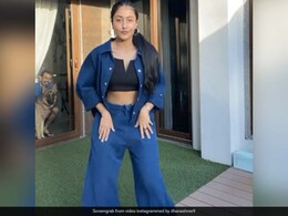 Yuzvendra Chahal Peeks From Behind The Curtain In Dhanashree Verma's Latest Dance Video. Watch Yuzvendra Chahal Peeks From Behind The Curtain In Dhanashree Verma's Latest Dance Video. Watch