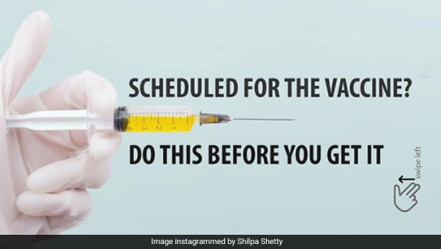 Shilpa Shetty Shares 3 Simple Tips To Follow Before And After Vaccination - Check Out