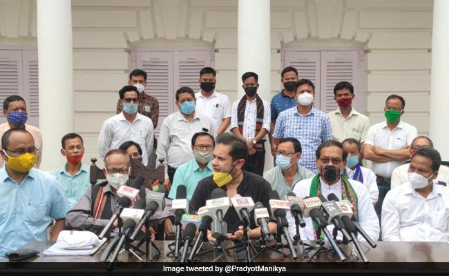 Key Tripura Tribal Party Merges With Pradyot Kishore Deb Barman's Party