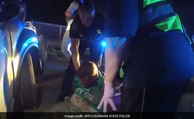 "I'm Afraid": US Cops Seen Tasing Black Man Before Death In New Video