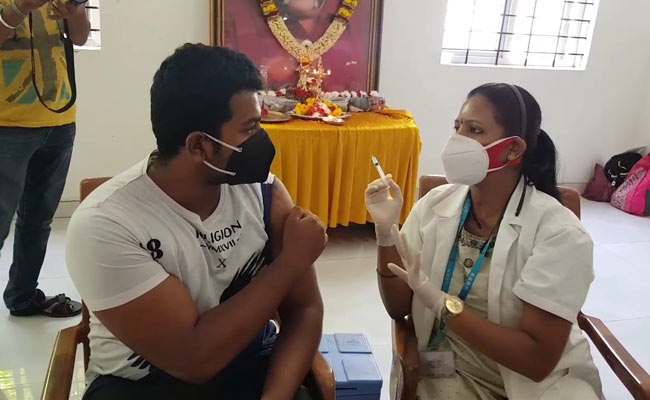 Members Of Kannada Film Industry Vaccinated Against COVID-19