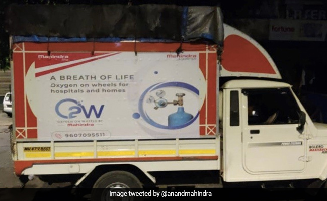 Anand Mahindra's ''Oxygen On Wheels'' To Tackle Shortage In Maharashtra