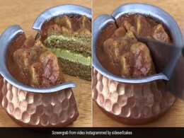 Viral Video Of Butter Chicken Cake Has Left Desi Foodies Surprised Viral Video Of Butter Chicken Cake Has Left Desi Foodies Surprised