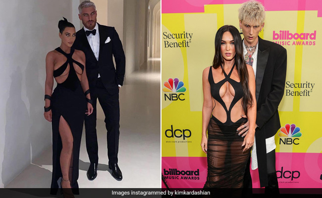 Megan Fox's Risque Mugler Cutout Dress Gave Us A Stylish Throwback Of Kim Kardashian's 2019 Look