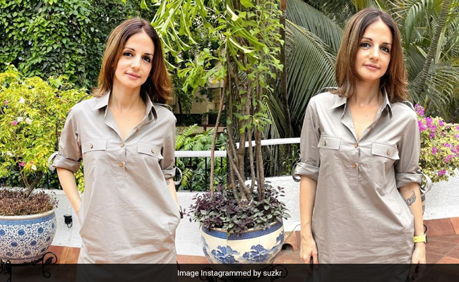 Hrithik Roshan Is "Super" Impressed With Ex-Wife Sussanne Khan's Gender Fluid Look. His Comment