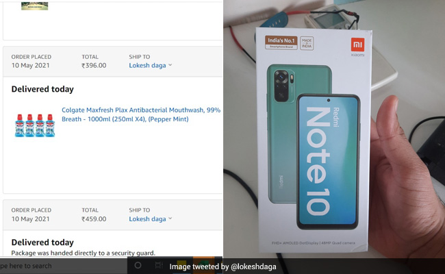 Mumbai Man Orders Mouthwash On Amazon, Gets Smartphone