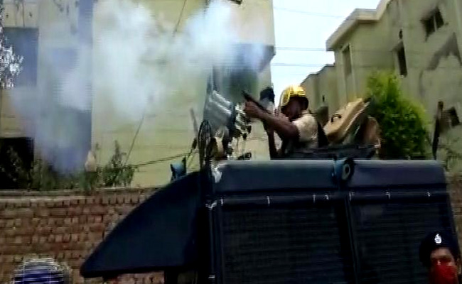 Protesting Farmers Baton Charged At Haryana Chief Minister's Hisar Event