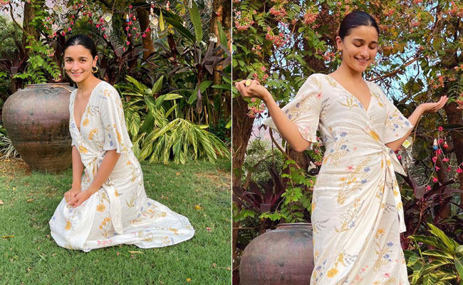 Alia Bhatt’s Day Out In The Sun Got A Whole Lot Stylish In A Printed Floral Dress