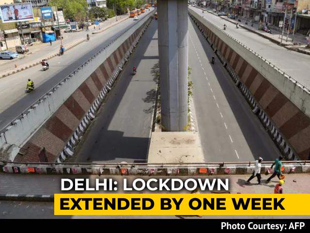Delhi Lockdown Extended By A Week As Daily Covid Cases Still Above 25,000