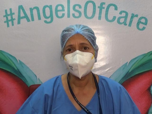 52-year-old COVID Warrior Maria Feels Blessed Being On The Frontlines