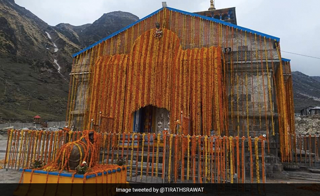 Kedarnath Temple News: Watch Kedarnath Temple Reopens, Low-Key ...