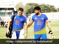 "ReUAEnion Loading": CSK's Reaction On Raina's Pic With MS Dhoni
