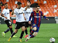 Lionel Messi Double Leads Barcelona To Nail-Biting Win Over Valencia