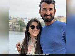 Cheteshwar Pujara And His Wife Puja Get First Dose Of COVID-19 Vaccine