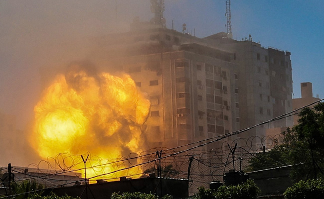 'Will Not Be Silenced': Qatari Broadcaster Al Jazeera After Gaza Office Destroyed