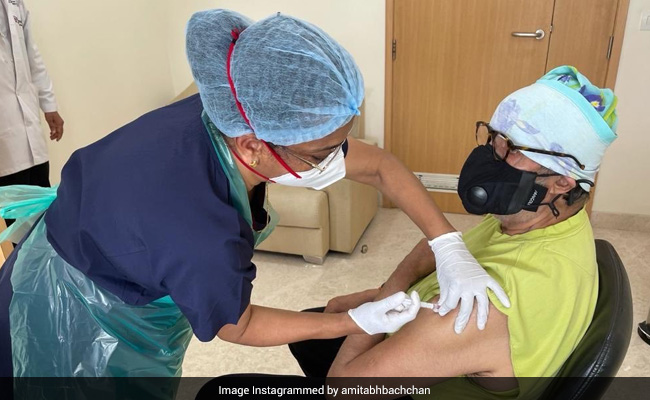 Amitabh Bachchan Gets His Second Dose Of COVID-19 Vaccine. See What He Wrote